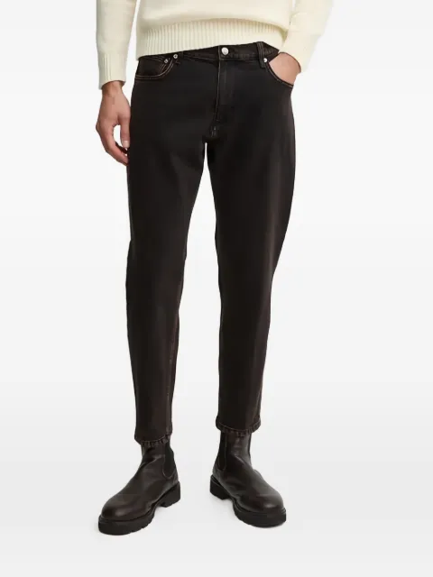 Sisley five-pocket tapered jeans Black 4TLASE023