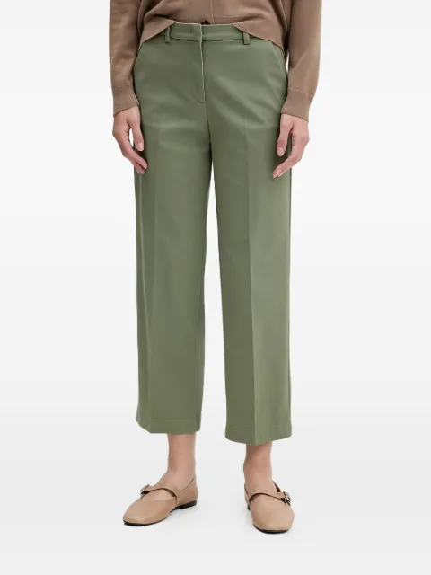 Sisley belt-loop trousers Green 4K2ZLF03V