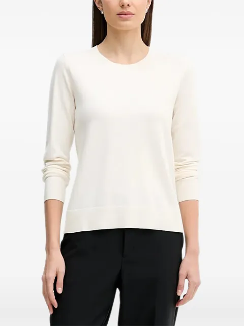 Sisley crew-neck sweater Neutrals 17Q3M100F