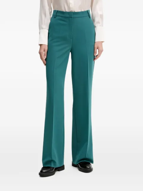 Sisley belt-loop trousers Green 4KVXLF02I