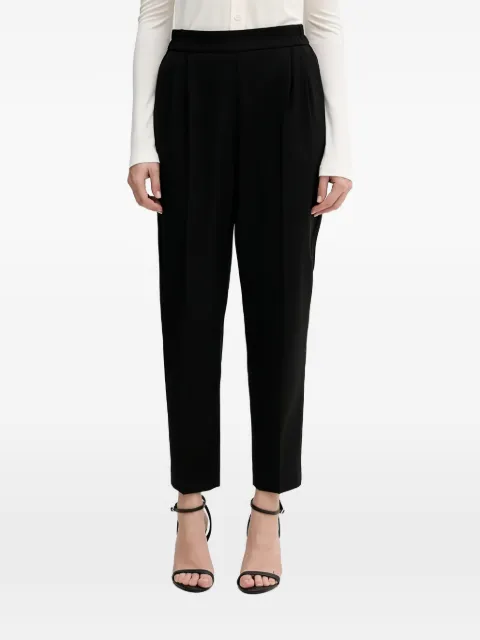 Sisley elasticated pleated trousers Black 41YPLF043