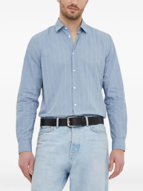 Sisley striped shirt Blue 5B8SSQ03A