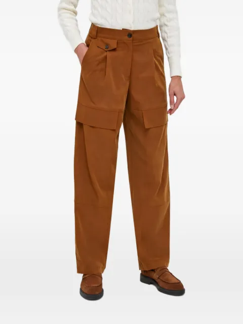 Sisley cargo-pocket trousers Brown 44VZLF03Y