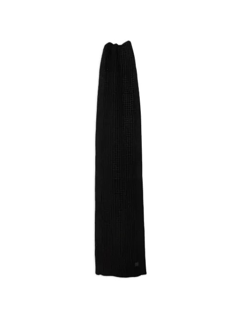 AllSaints short wool-blend scarf Black AS200696