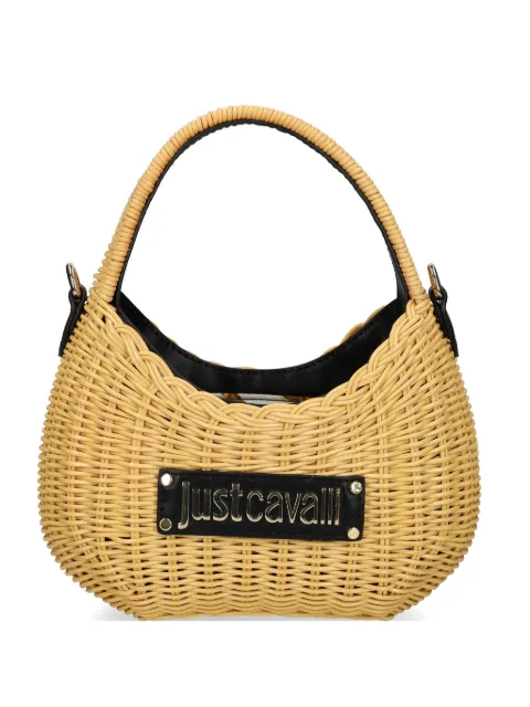 Just Cavalli woven tote bag Neutrals 80RA4BQ2ZG427
