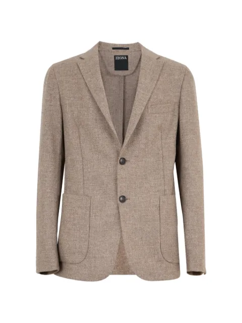 Zegna double-breasted blazer Brown 250720A21DNMG0