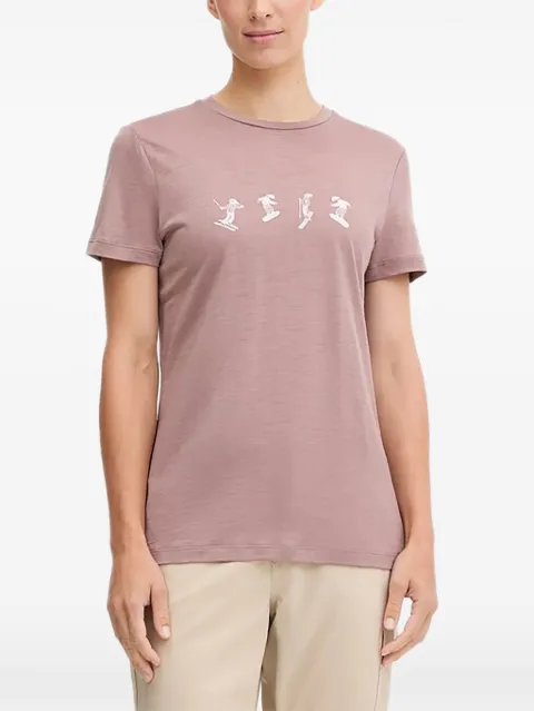 icebreaker graphic-print T-shirt Pink IB0A57CB0GV1