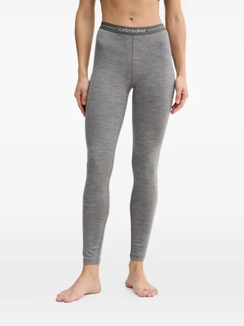 icebreaker logo waistband leggings Grey IB1043830131