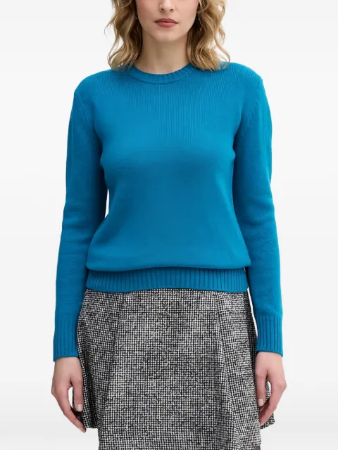 Benetton ribbed-knit sweater Blue 103ME1N23