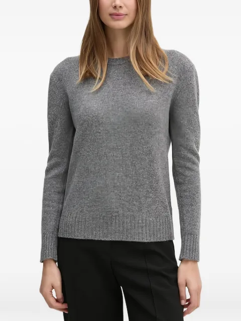 Benetton crew-neck long-sleeve sweater Grey 103ME1N23
