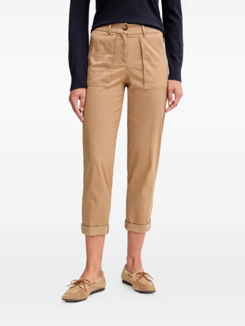 Benetton cuffed trousers Neutrals 4FRXDF08E