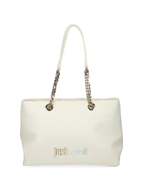 Just Cavalli chain-strap shoulder bag Neutrals 80RA4BB9ZS766
