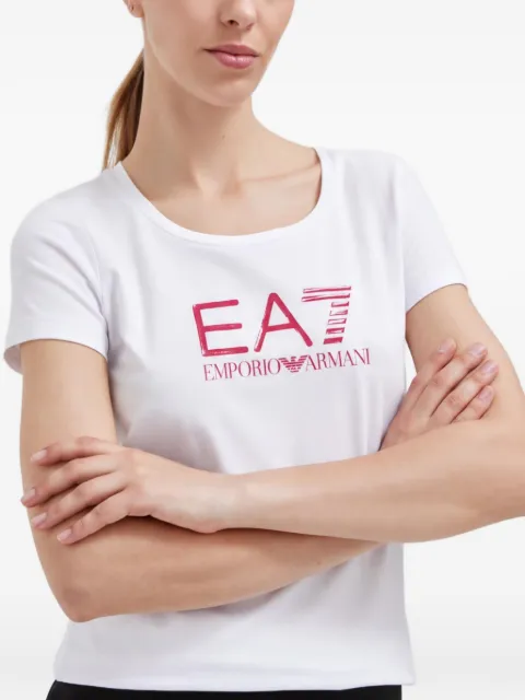 Ea7 Emporio Armani short-sleeve graphic T-shirt White 8NTT66TJFKZ