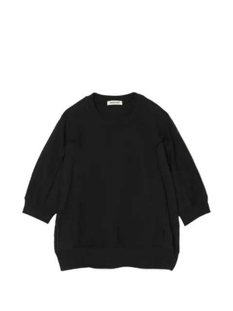 Undercover three-quarter sleeve T-shirt Black UP1F18072