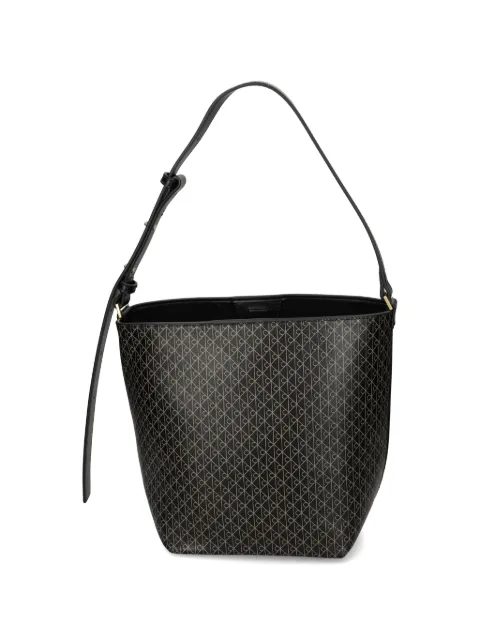 Calvin Klein patterned shoulder bag Black LV04F3365G2XA