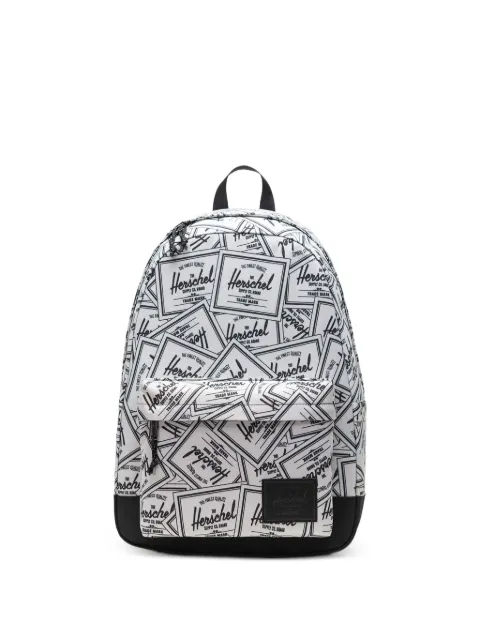 Herschel Supply Co. Classic XL stickerup-print backpack White 1154607111
