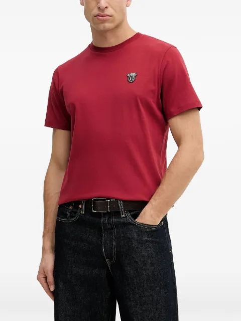 Hackett London logo-patch T-shirt Red HM5000063