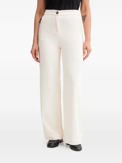 Benetton button corduroy trousers Neutrals 4Q5GDF0AI