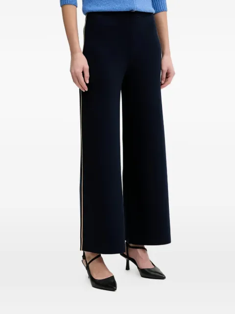 Benetton wide leg trousers Blue 17Q3DF013
