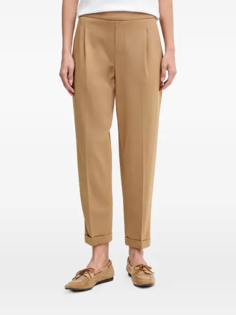 Benetton cuffed tapered trousers Neutrals 47CKDF0AZ