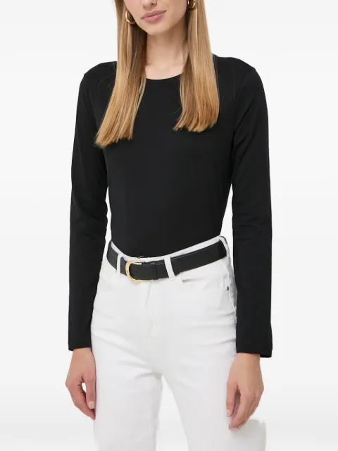 Armani Exchange crew-neck T-shirt Black 8NYT95YJ16Z