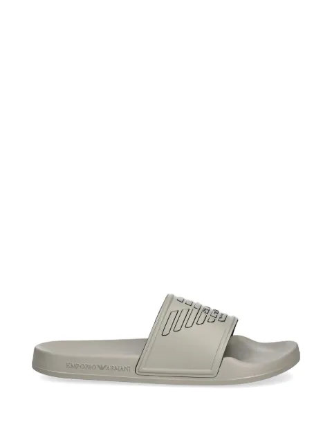 Emporio Armani logo slides Grey XVPS11XR273