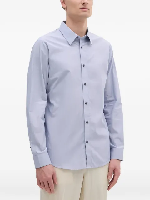 Armani Exchange buttoned long-sleeves shirt Blue XM000445AF13007