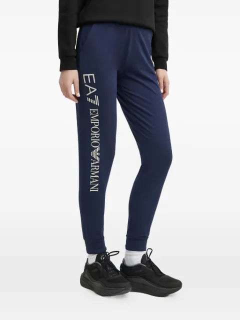 Ea7 Emporio Armani side-logo track pants Blue 8NTP85TJTXZ