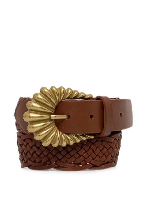 Hoss Intropia Linka buckle belt Brown 5023070