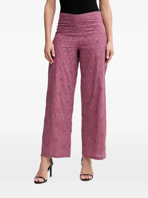 Hoss Intropia beaded trousers Pink 6542822