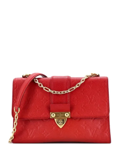 Louis Vuitton Pre-Owned Saint Sulpice Handbag Monogram Empreinte Leather PM crossbody bag Red R75MLC5OZ858U0ZX