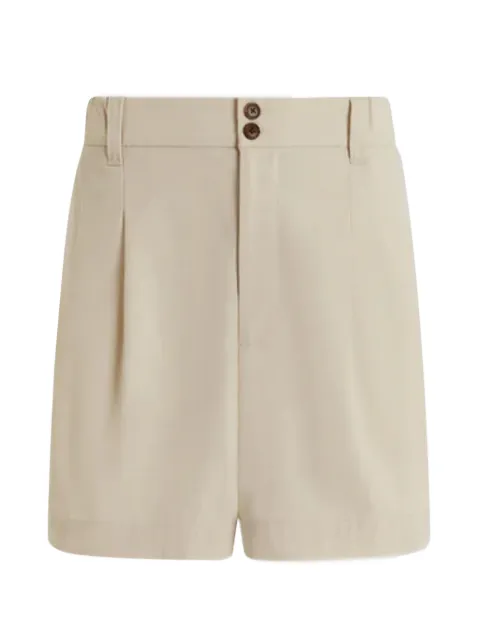 Varley Tansy pleated shorts Neutrals VAR03223