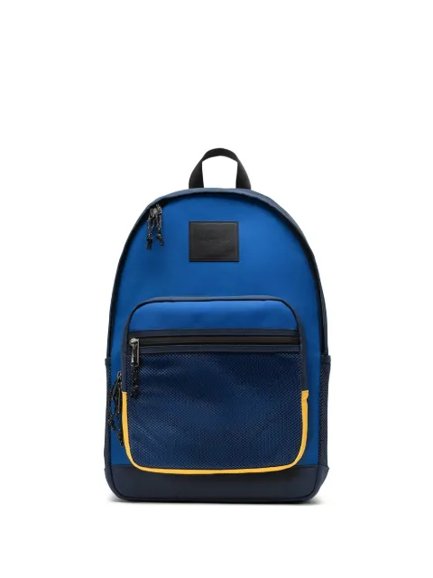 Herschel Supply Co. Kaine logo-patch zipped backpack Blue 1167007119