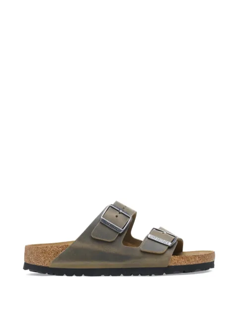 Birkenstock Arizona buckled leather sandals Brown 1027039