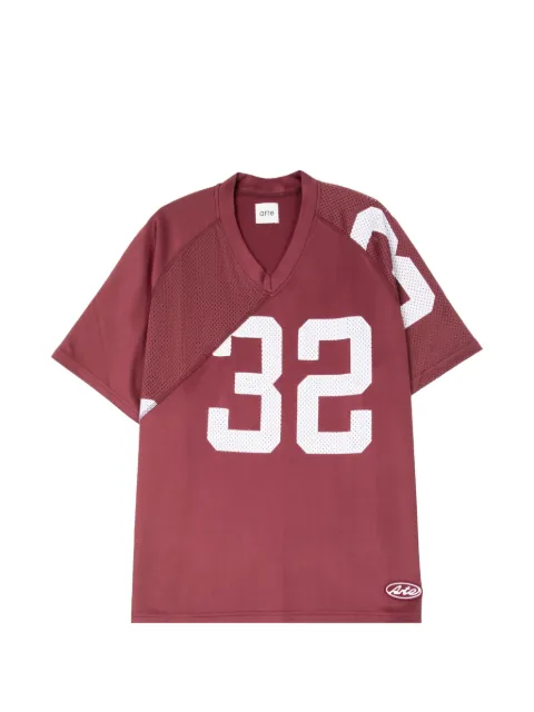 Arte Antwerp numbered T-shirt Red SS26182T