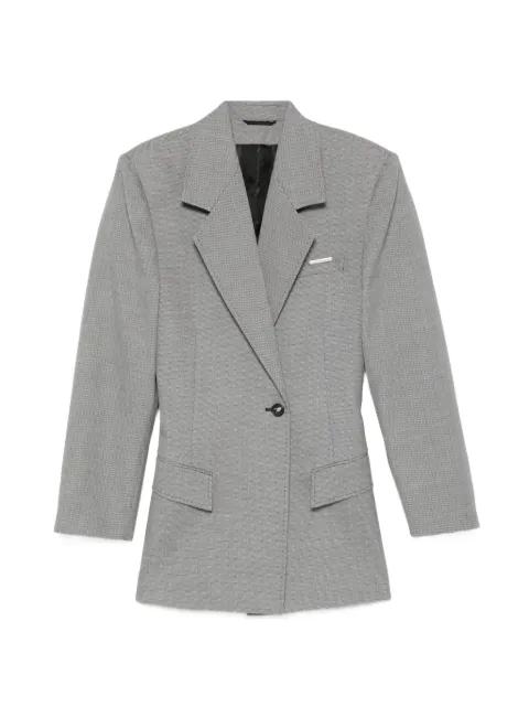 The Attico single-breasted blazer Black 260WCG00093WWC002AA