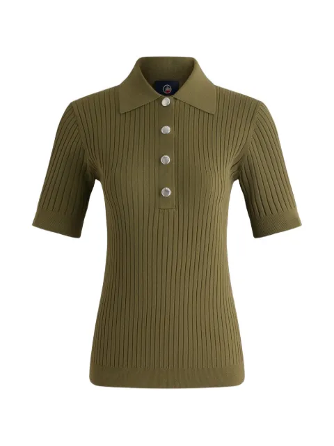 Fusalp Vera ribbed polo shirt Green F11145060