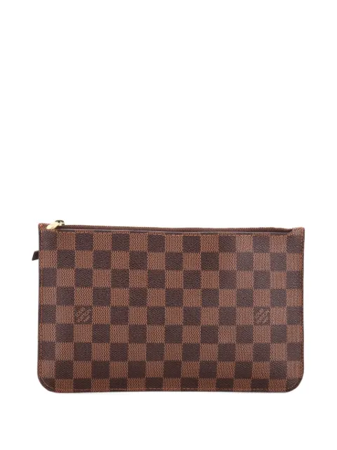 Louis Vuitton Pre-Owned Neverfull Pochette Damier Large pouch Brown IU2SWC3P9PHYR7D9