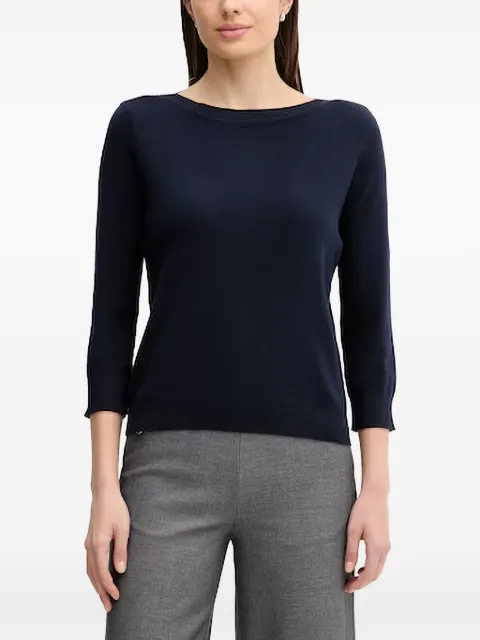 Benetton boat-neck sweater Blue 1C19D10G1