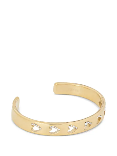 GUESS USA By Your Side crystal-embellished cuff bracelet Gold JUBB06084JW