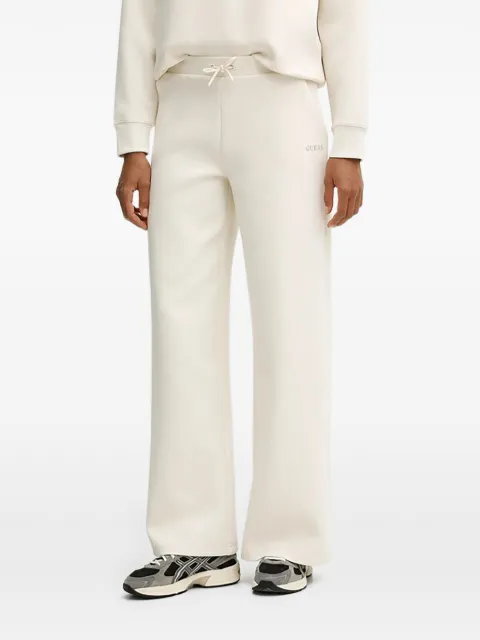 GUESS USA logo-plaque track pants Neutrals V5BB03K1971