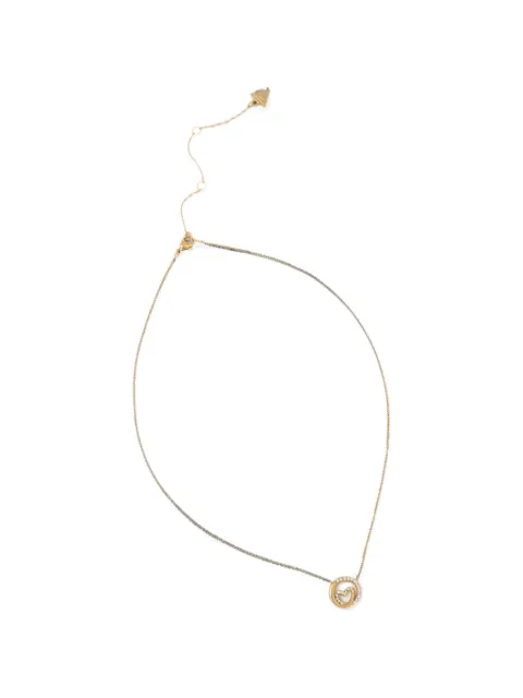 GUESS USA crystal-embellished heart-detail necklace Gold JUBN05526JW