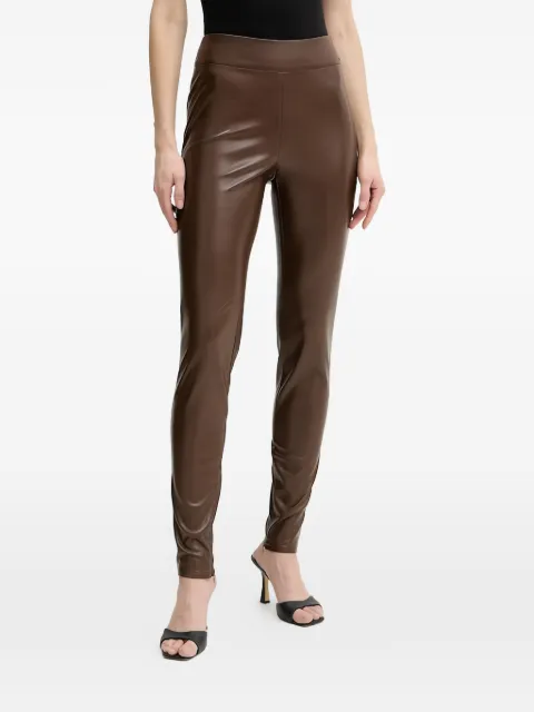 GUESS USA Prescilla fitted trousers Brown W4BB18WGIK0