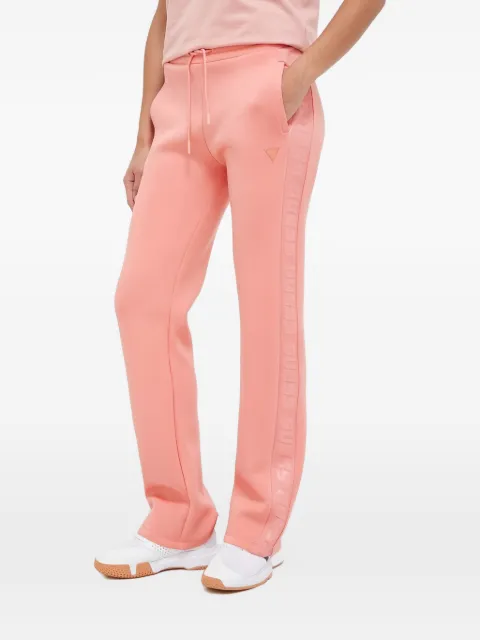 GUESS USA logo-detail sweatpants Pink V3RB21K7UW2