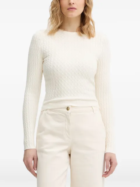 GUESS USA Hana crew-neck sweater Neutrals W6RR57Z2YJ2