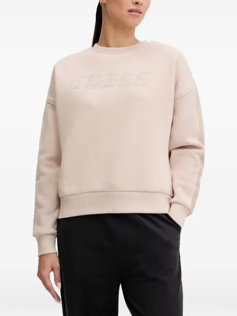 GUESS USA logo sweatshirt Neutrals V5BQ10KB681