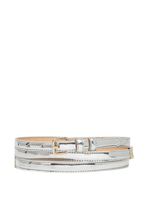 GUESS USA Arnela logo-buckle belt Silver BW9192P5115