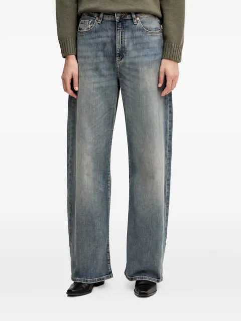 Benetton wide-leg jeans Blue 44NMDF0AL