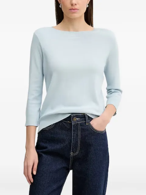 Benetton boat-neck knitwear Blue 1C19D10G1
