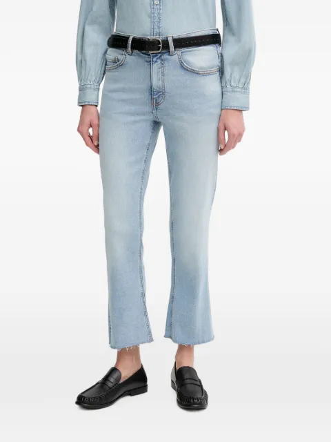 Benetton frayed denim jeans Blue 4OTADE010